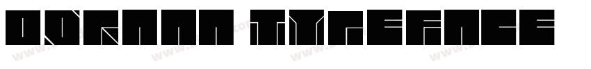 Dornan Typeface字体转换
